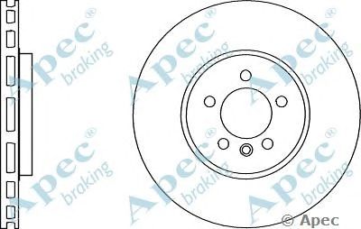 APEC BRAKING dsk3013 -  Тормозной диск